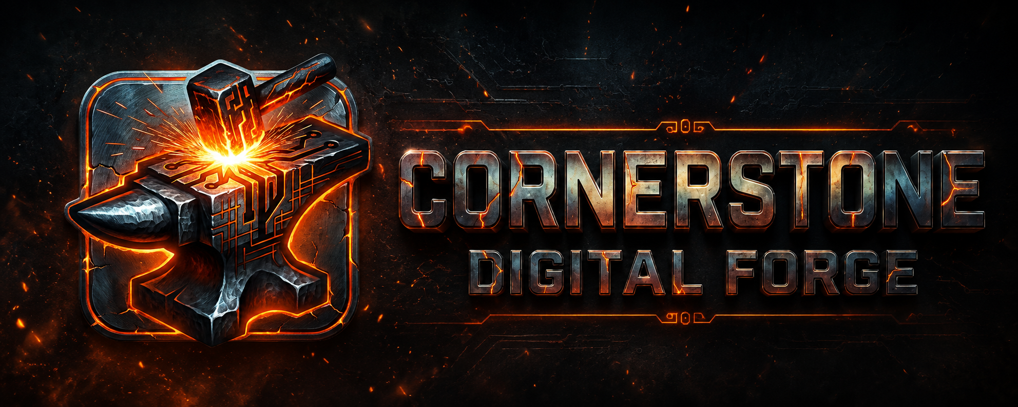 Cornerstone Digital Forge logo
